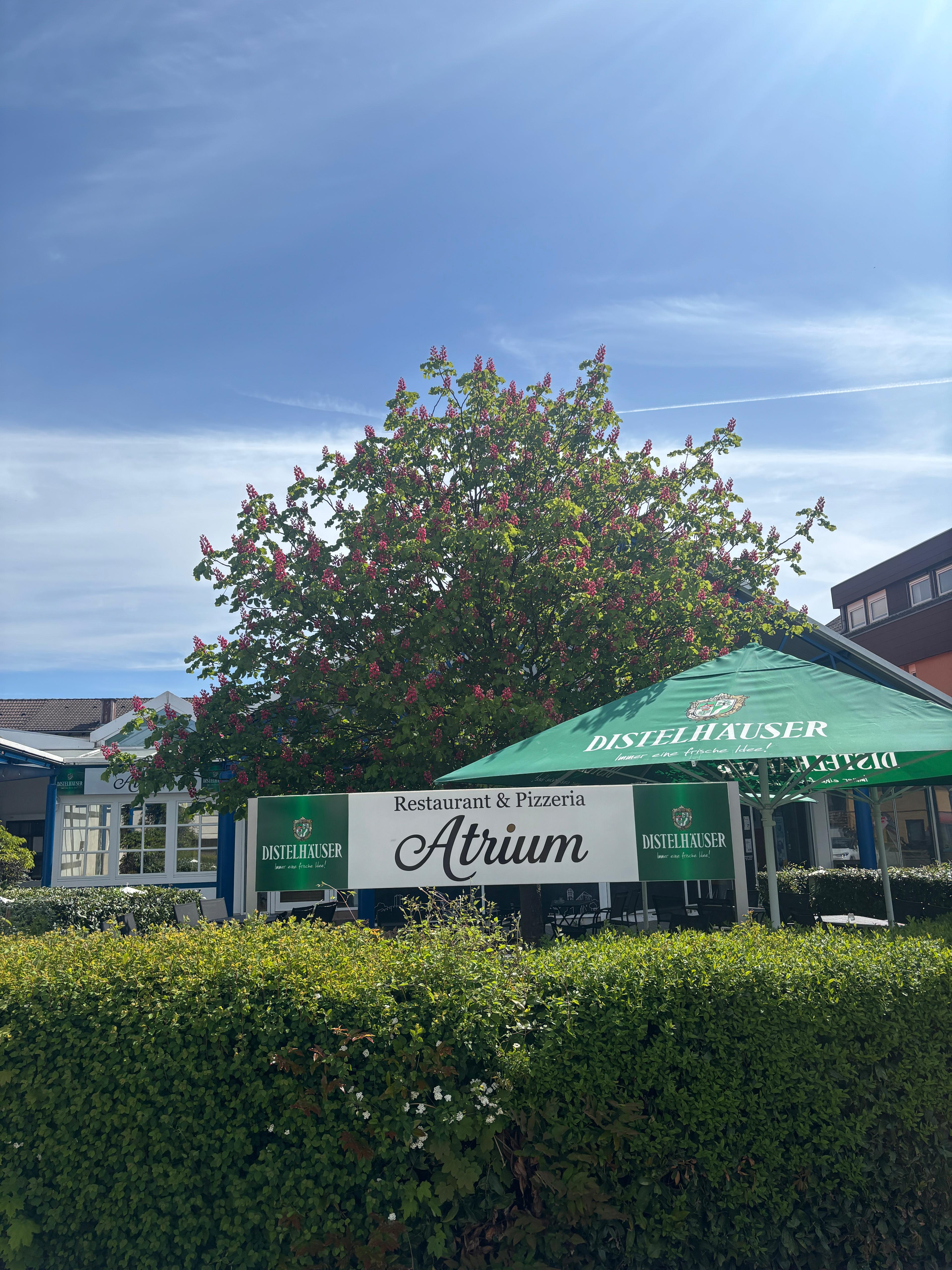 Außenbereich Restaurant Atrium